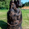 Igor Loskutow  Kunst mit Kettensäge, Schnitzerei, Skulptur: BLOCKHUS_DAY4_752